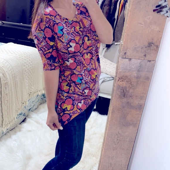 Lularoe Disney Irma top size xsmall - Picture 1 of 7